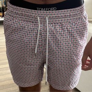 Saks Fifth Avenue Patterned Swim Shorts